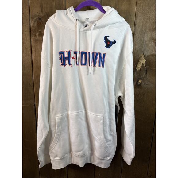 G-III Tops - G-III 4 Her By Carl Banks Htown Hoodie White XL